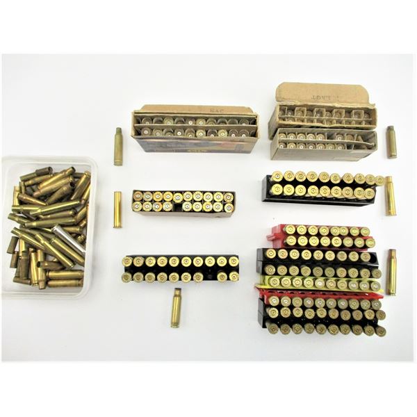 ASSORTED PISTOL/RIFLE BRASS CASES