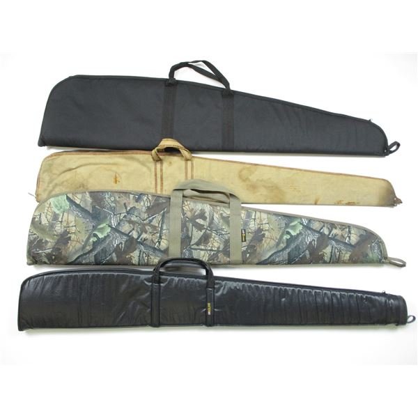 SOFT PADDED/ SLEEVE RIFLE CASE LOT