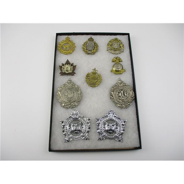 CANADIAN BADGE LOT