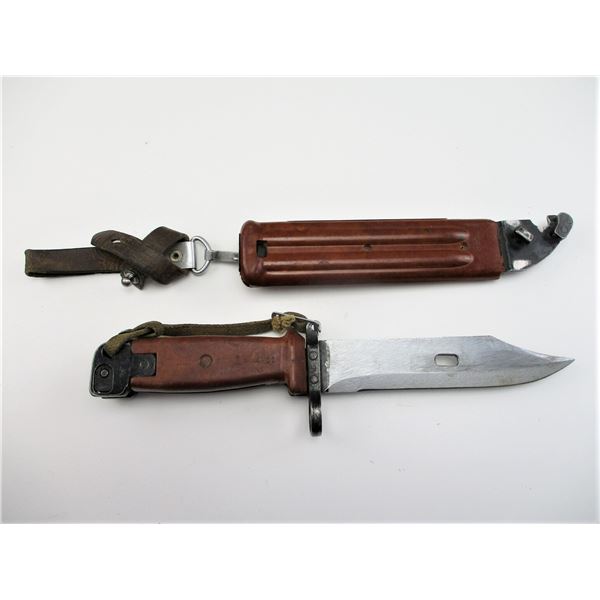 RUSSIAN AKSU 74 RIFLE BAYONET