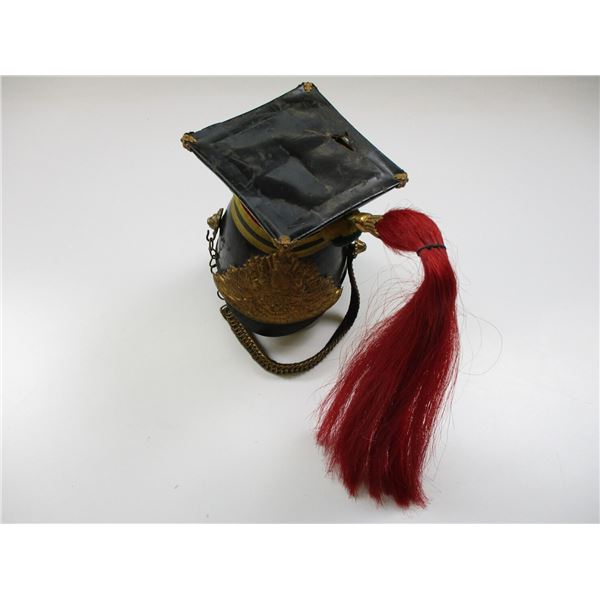 BRITISH 12TH LANCERS SHAKO TYPE HELMET