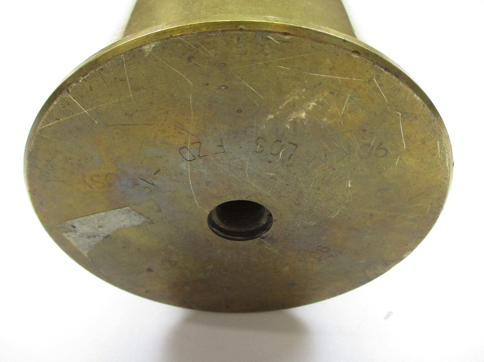 U.S. 90MM X 602MM BRASS SHELL CASING