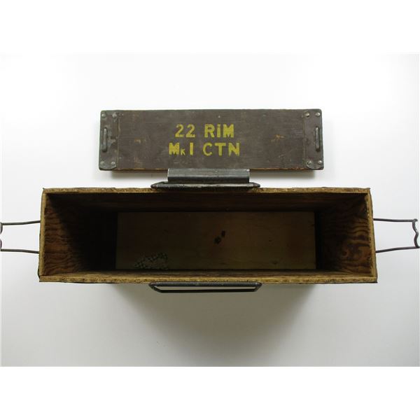 WWII BRITISH .22LR MK1 AMMO BOX