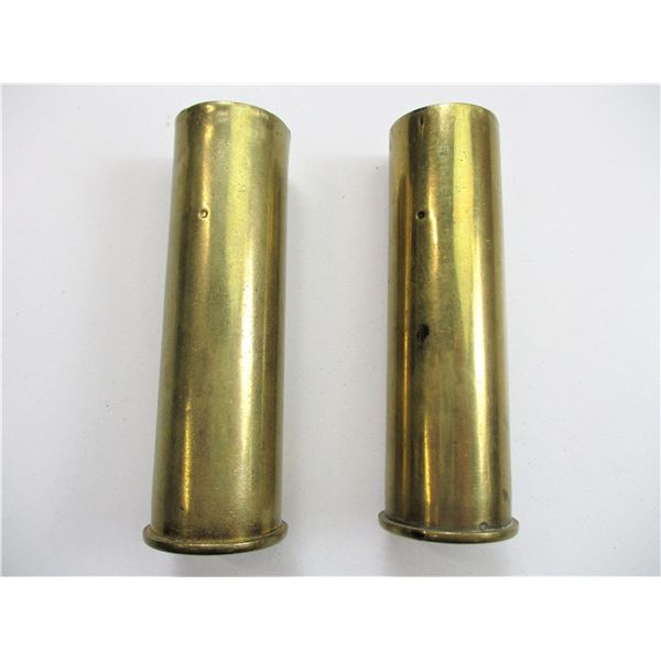 BRITISH 1" BRASS CASING LOT