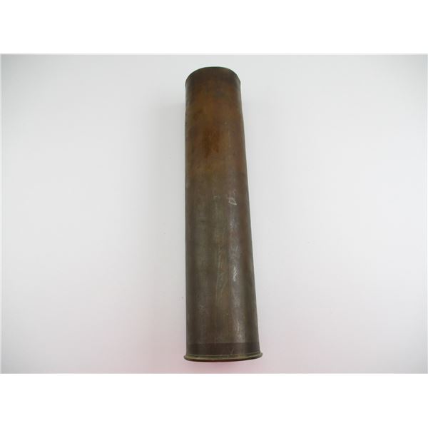 UNKNOWN 3" BRASS CASING