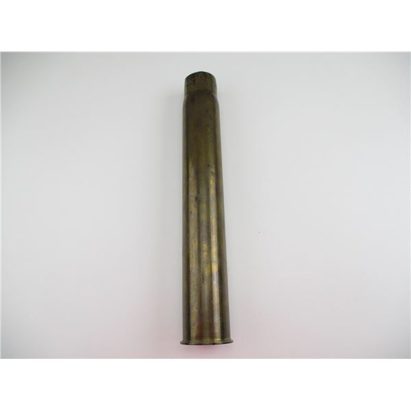 WWII BRITISH 3-PDR NAVY SHELL CASING