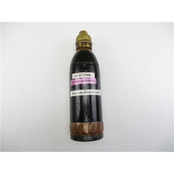 1900 12 PDR INERT SHELL WITH FUSE
