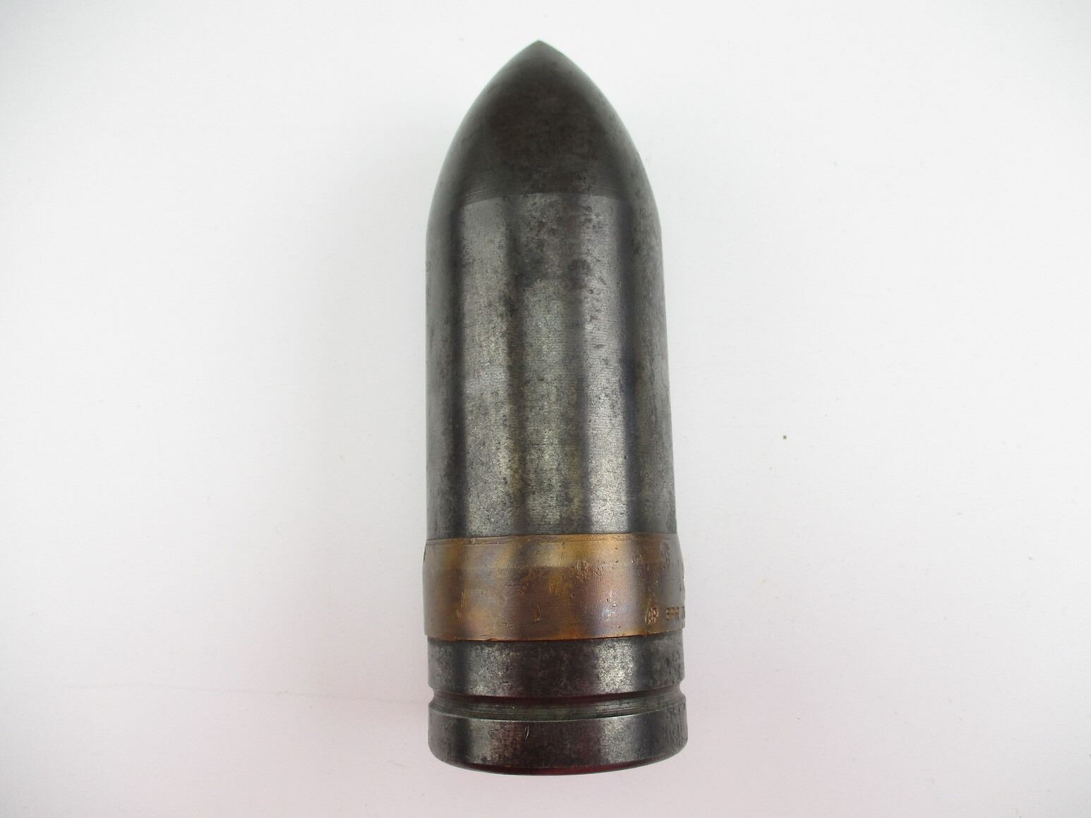 WWII BRITISH INERT 6-PDR AP SHELL