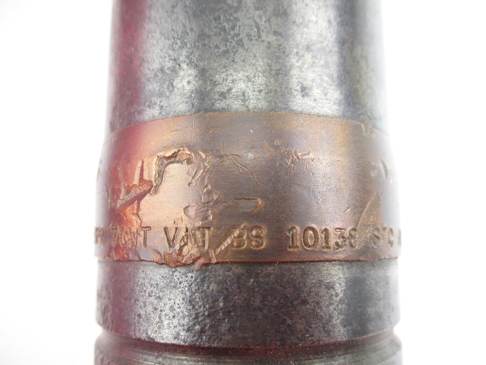 WWII BRITISH INERT 6-PDR AP SHELL