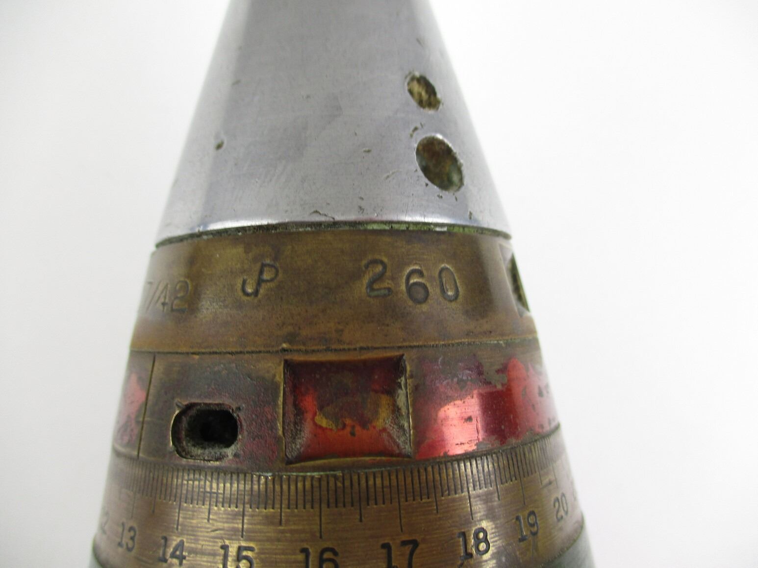 WWII CANADIAN INERT 25-PDR SHELL