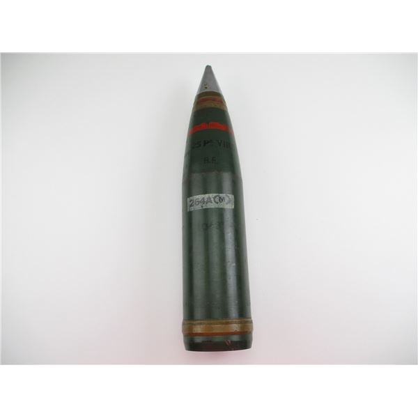 WWII CANADIAN INERT 25-PDR SHELL