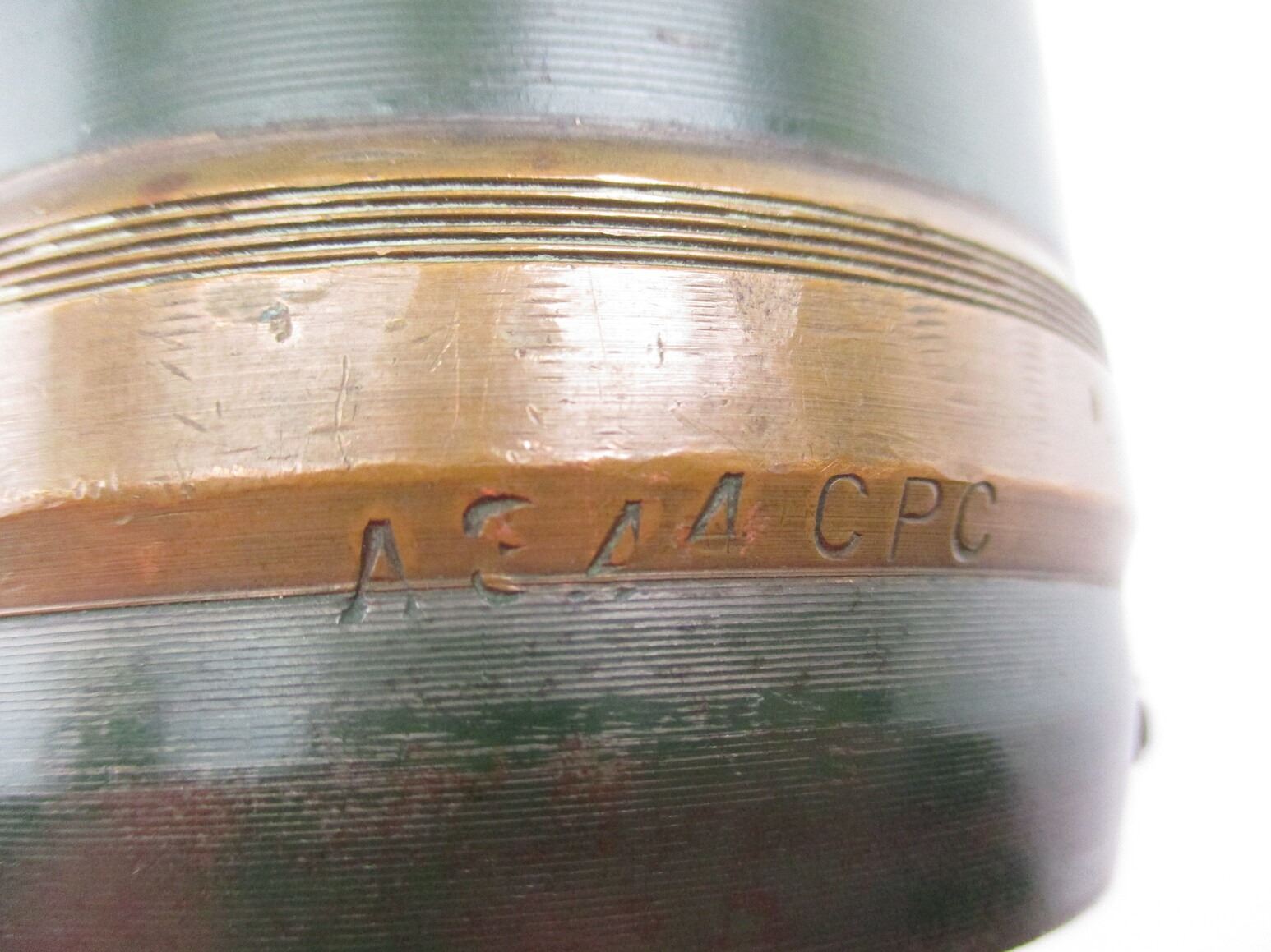 WWII CANADIAN INERT 25-PDR SHELL