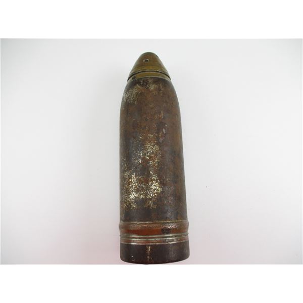 WWI CANADIAN INERT 18-PDR SHELL