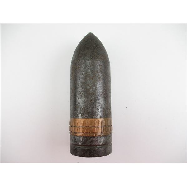 WWII CANADIAN INERT 6-PDR AP SHELL