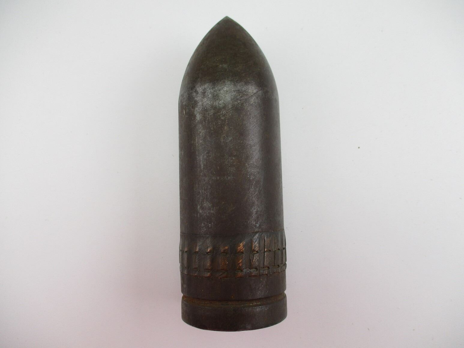 WWII CANADIAN INERT 6-PDR AP SHELL