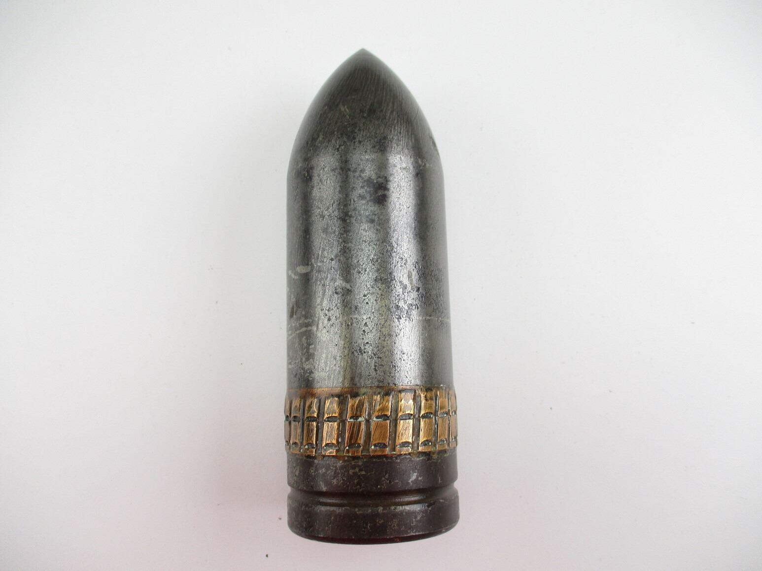 WWII CANADIAN INERT 6-PDR AP SHELL