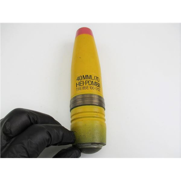 40MM INERT BOFORS PROJECTILE
