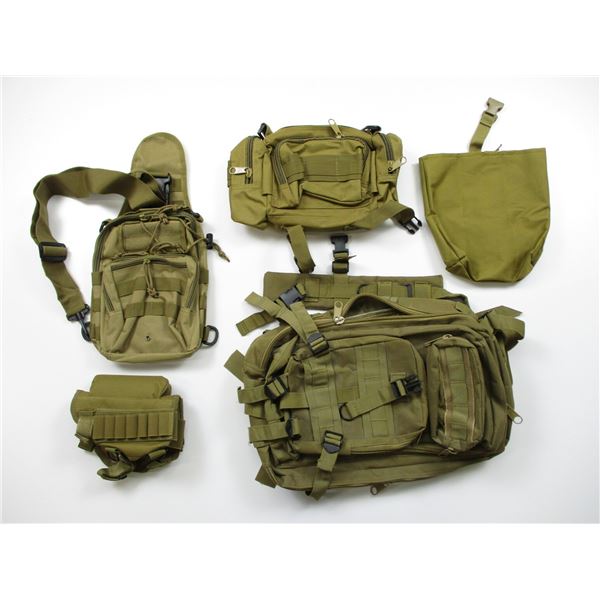 TACTICAL POUCHES & BACKPACK