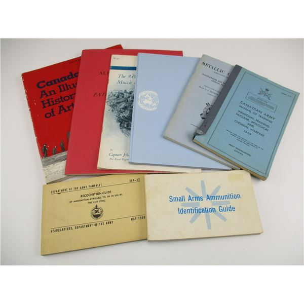 ASSORTED MILITARIA BOOK LOT