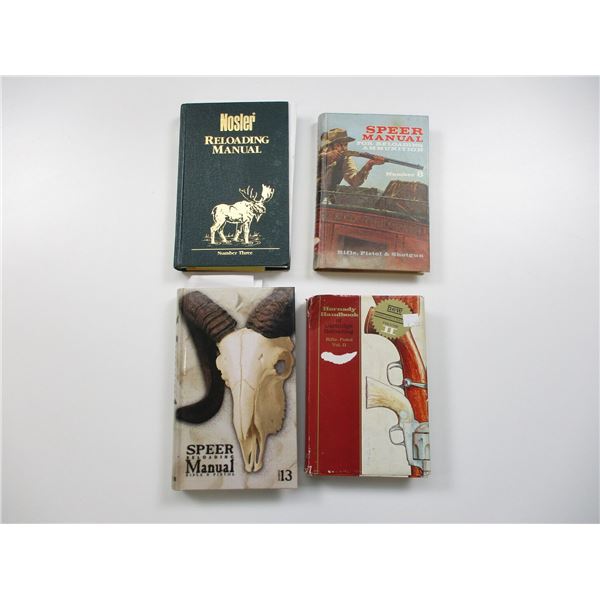 ASSORTED RELOADING BOOKS