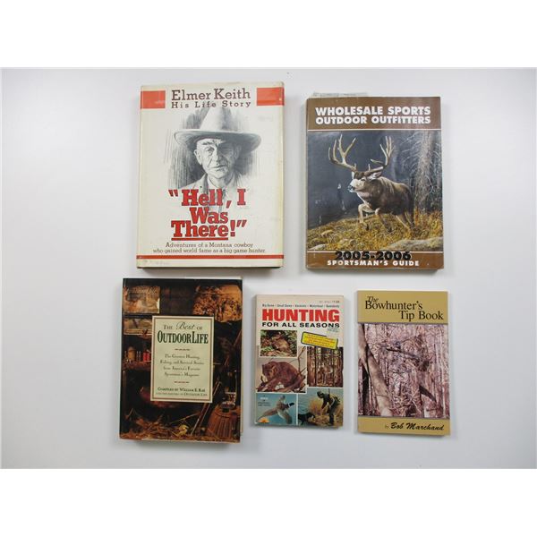 ASSORTED HUNTING ETC BOOKS