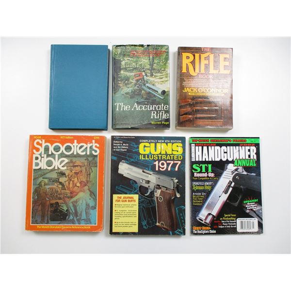 ASSORTED FIREARM BOOKS