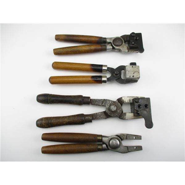 ASSORTED BULLET MOLDS AND HANDLES LOT
