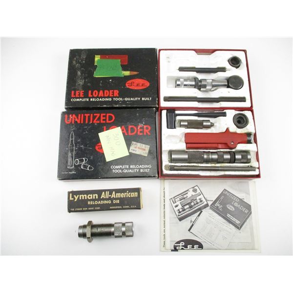 ASSORTED RELOADING DIES LOT