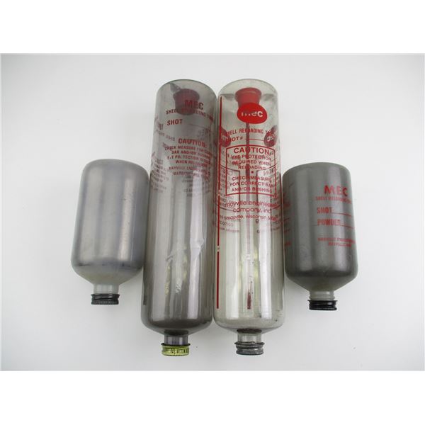 MEC SHOTSHELL LOADER BOTTLES LOT