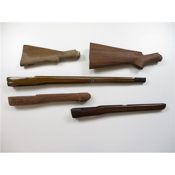 ASSORTED LEE ENFIELD FURNISHING