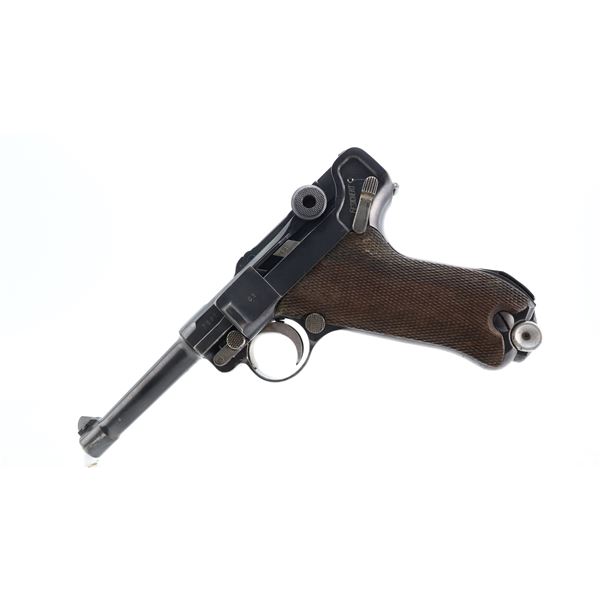 8/10 , LUGER , MODEL: P08 , CALIBER: 9MM LUGER