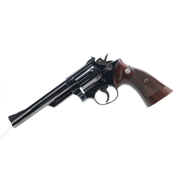 9/10 , SMITH & WESSON  , MODEL: 53 , CALIBER: 22 REMJET CYLINDER WITH 22 LR ADAPTORS