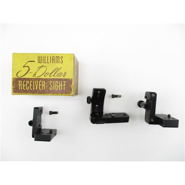 ASSORTED WILLAMS RECEIVER PEEP SIGHTS