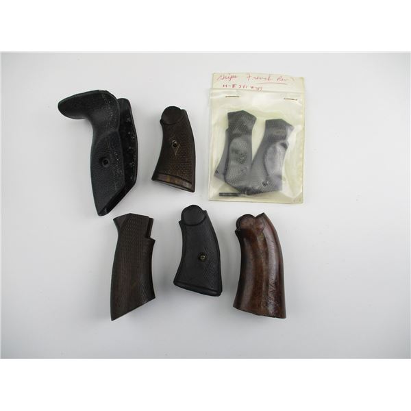 ASSORTED REVOLVER GRIPS ETC.