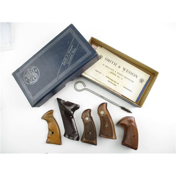 SMITH & WESSON REVOLVER GRIPS ETC