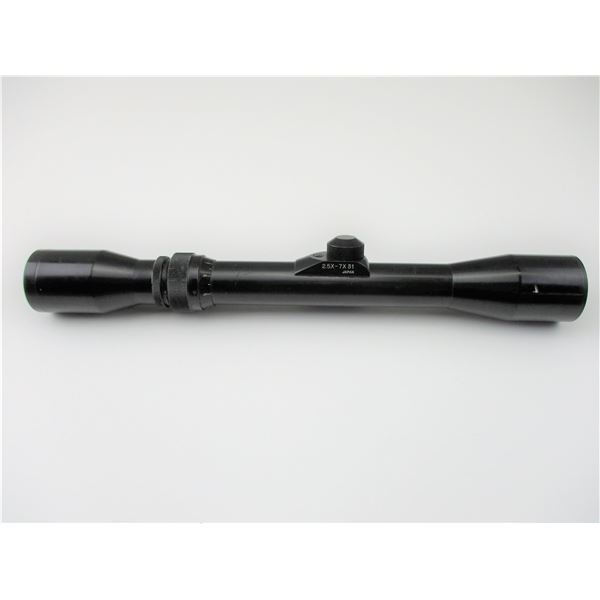 2.5- 7X 31 RIFLE SCOPE