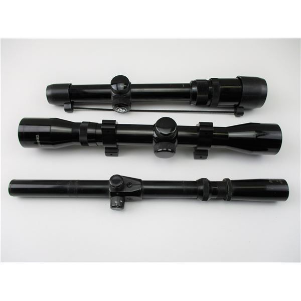 ASSORTED RIFLE SCOPES