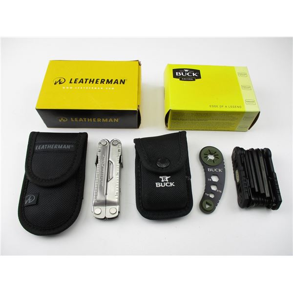 BUCK & LEATHERMAN TOOLS