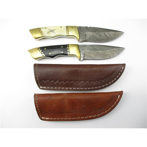 DAMASCUS STYLE HUNTING KNIVES