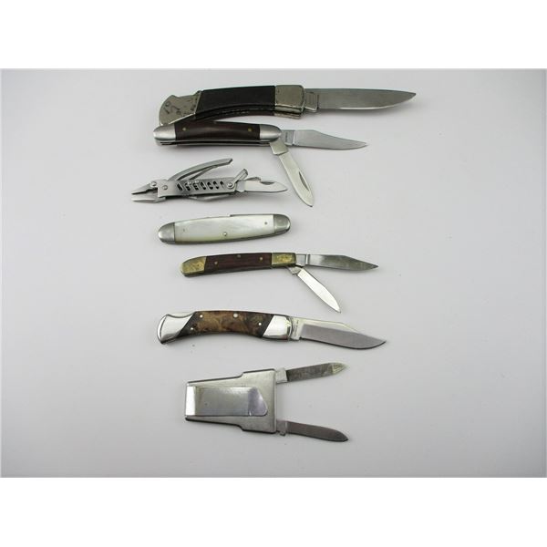 ASSORTED FOLDING KNIVES