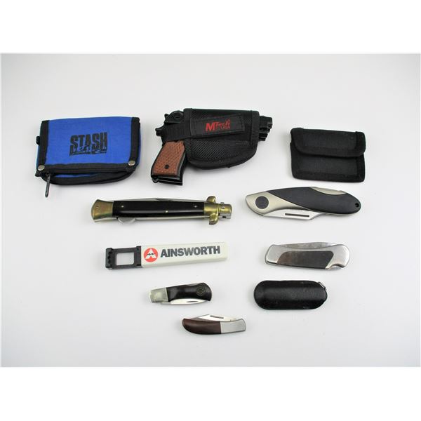 ASSORTED FOLDING KNIVES