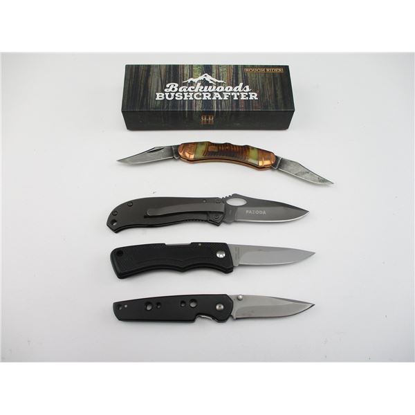 ASSORTED FOLDING KNIVES