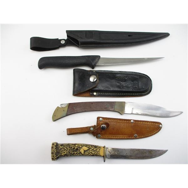 ASSORTED FIXED BLADE KNIVES