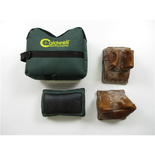 ASSORTED TABLE TOP SHOOTING BAGS
