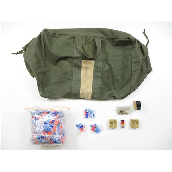 CANVAS DUFFLE BAG ETC