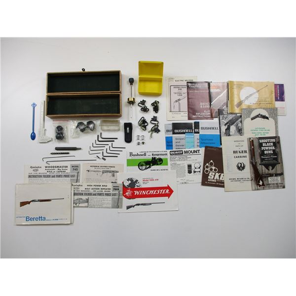 ASSORTED GUN/SCOPE TOOLS