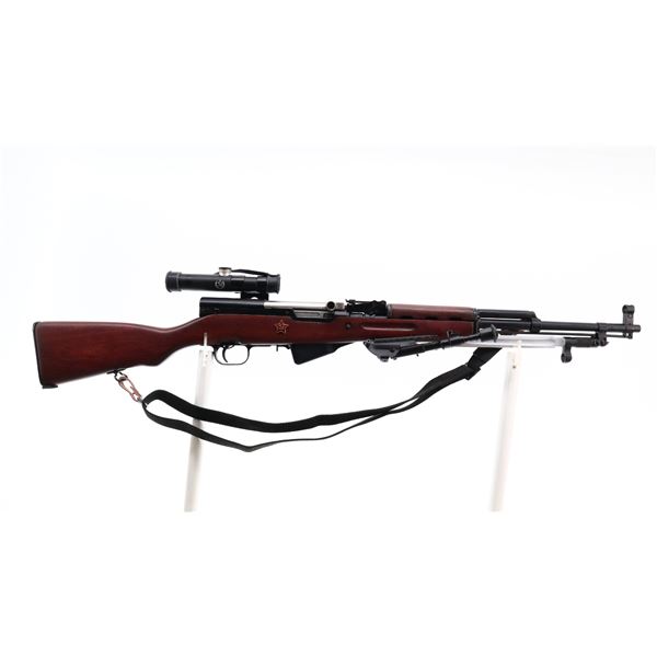 8/10 , RUSSIAN SIMONOV , MODEL: SKS CUSTOM , CALIBER: 7.62 X 39