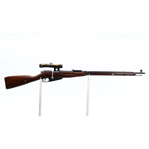 7+/10 , RUSSIAN MOSIN NAGANT , MODEL: 91/30 SNIPER , CALIBER: 7.62 X 54R