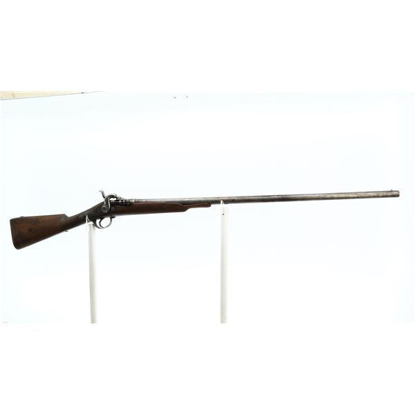 2/10 , FRENCH MUSKET , MODEL: SHOTGUN CONVERSION , CALIBER: 12 GA X 2 5/8"