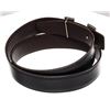 Image 5 : Hermes Black Brown Leather Reversible Mini Constance Belt 80